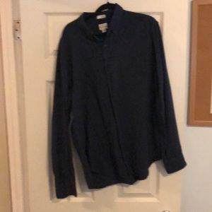 J.Crew Blue Button Up XL SlimFit